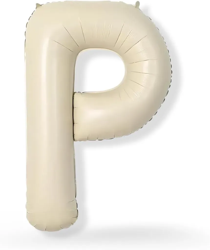 Buchstaben Luftballons
