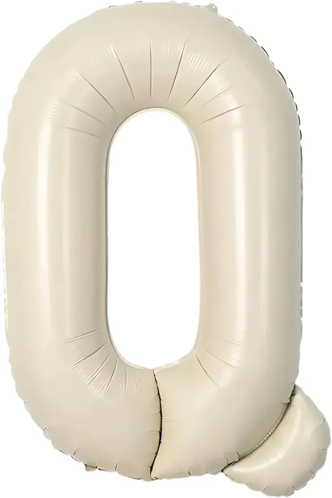 Buchstaben Luftballons