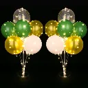 Beleuchtete Luftballons