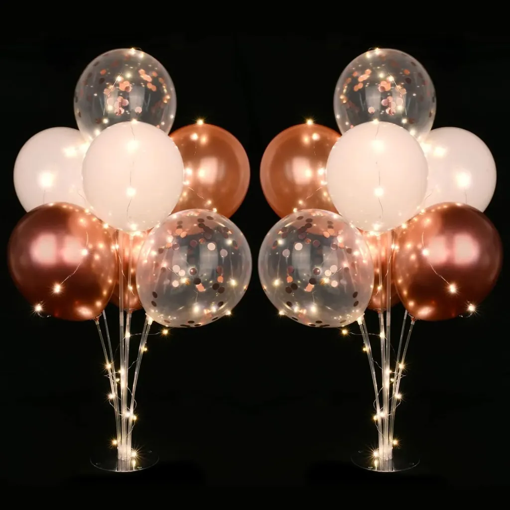 Beleuchtete Luftballons