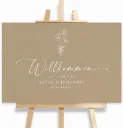 Willkommensschild