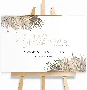 Willkommensschild