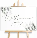 Willkommensschild
