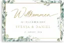 Willkommensschild