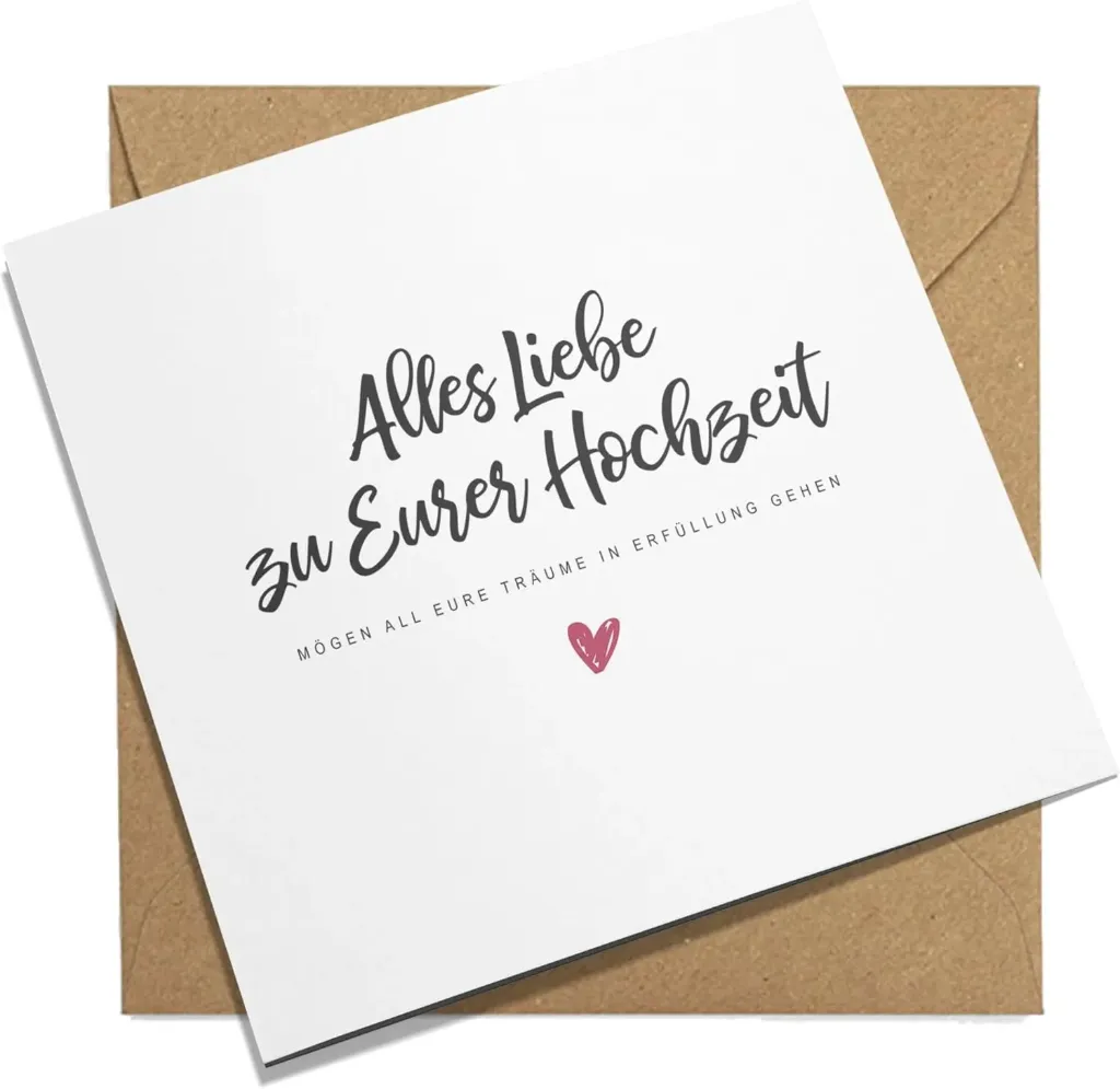 Hochzeitskarte