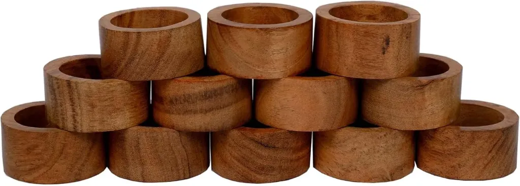 12 Serviettenringe