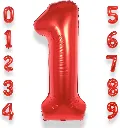 Zahlenluftballon 1