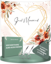 Hochzeitsherz zum Ausschneiden