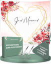 Hochzeitsherz zum Ausschneiden