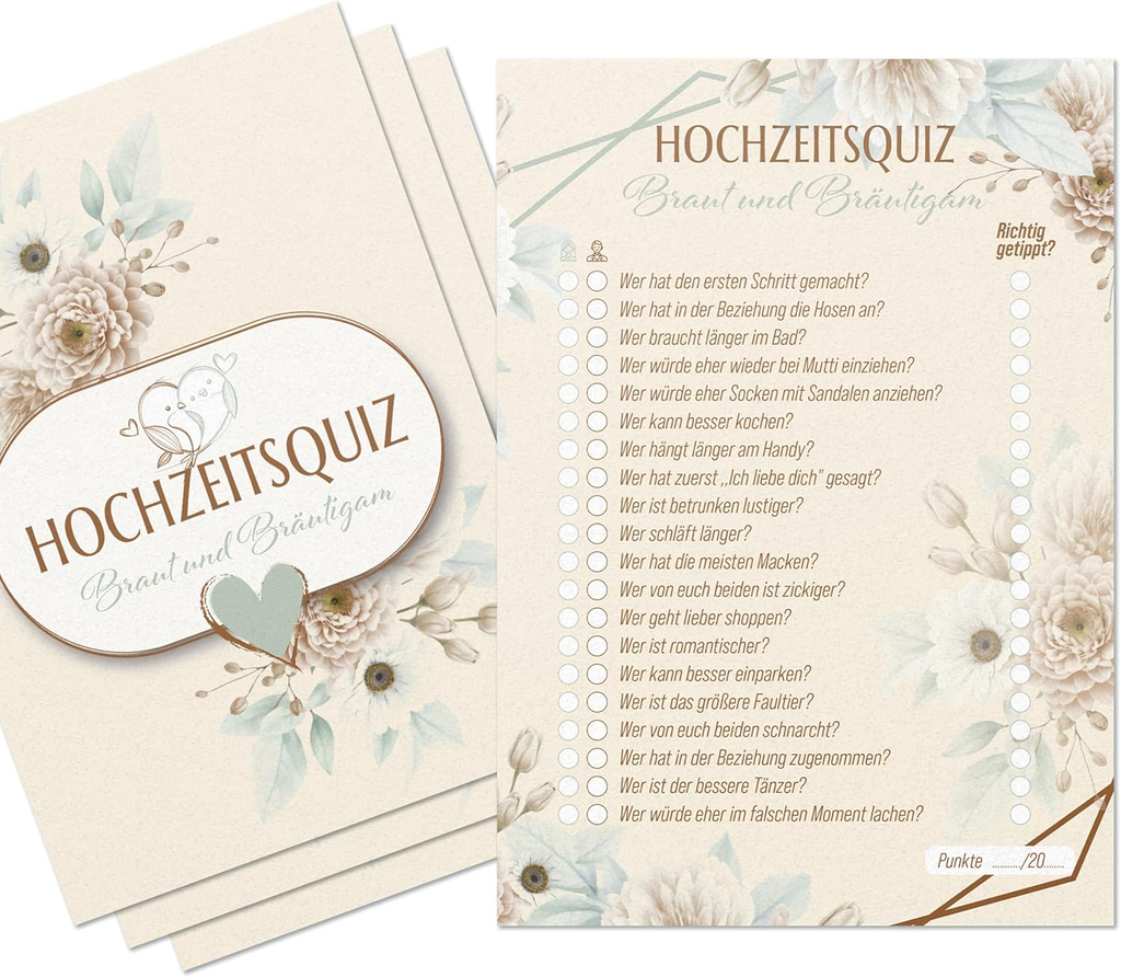 Hochzeitsquiz