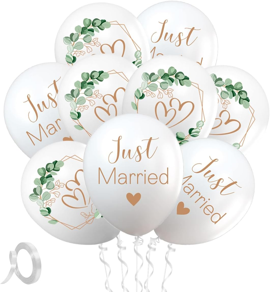 30 Just married Luftballons
